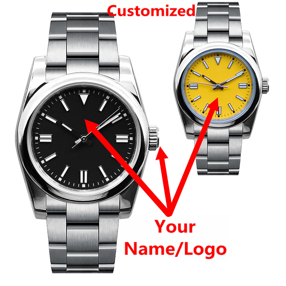 Custom Logo Mens Watch Sapphir – Jewelry Style Watches recenzja i cena