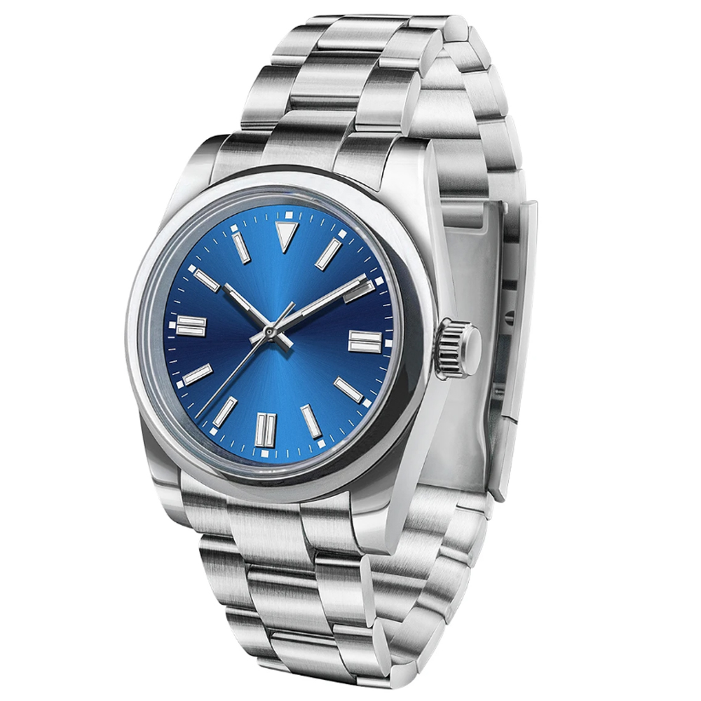 Custom Logo Mens Watch Sapphir – Jewelry Style Watches recenzja i cena