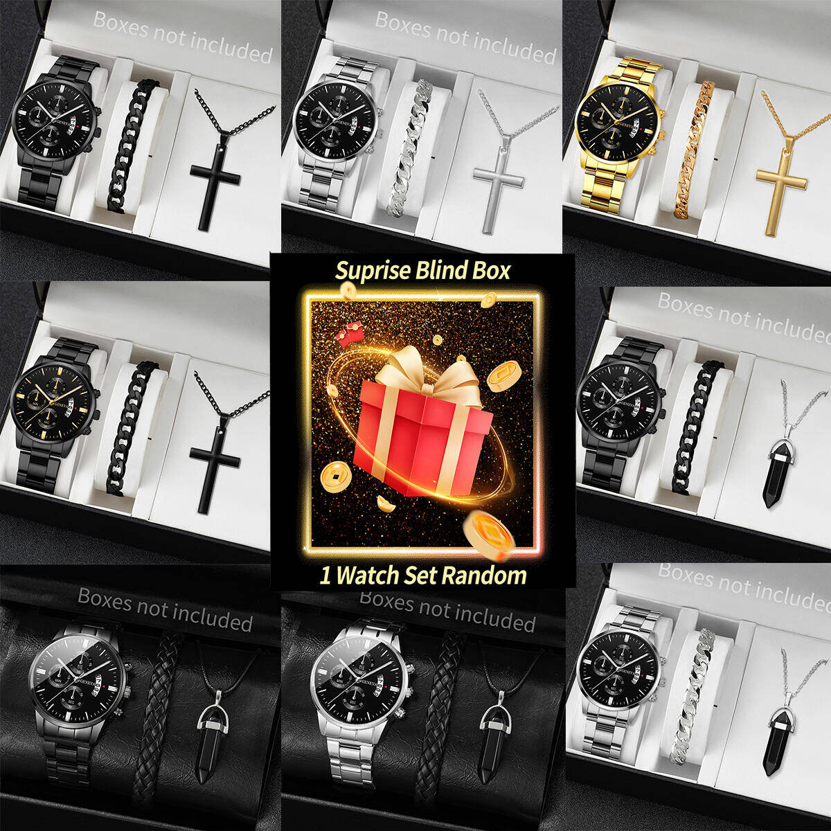 Surprise Mystery Watch Blind B – Jewelry For Watches recenzja i cena