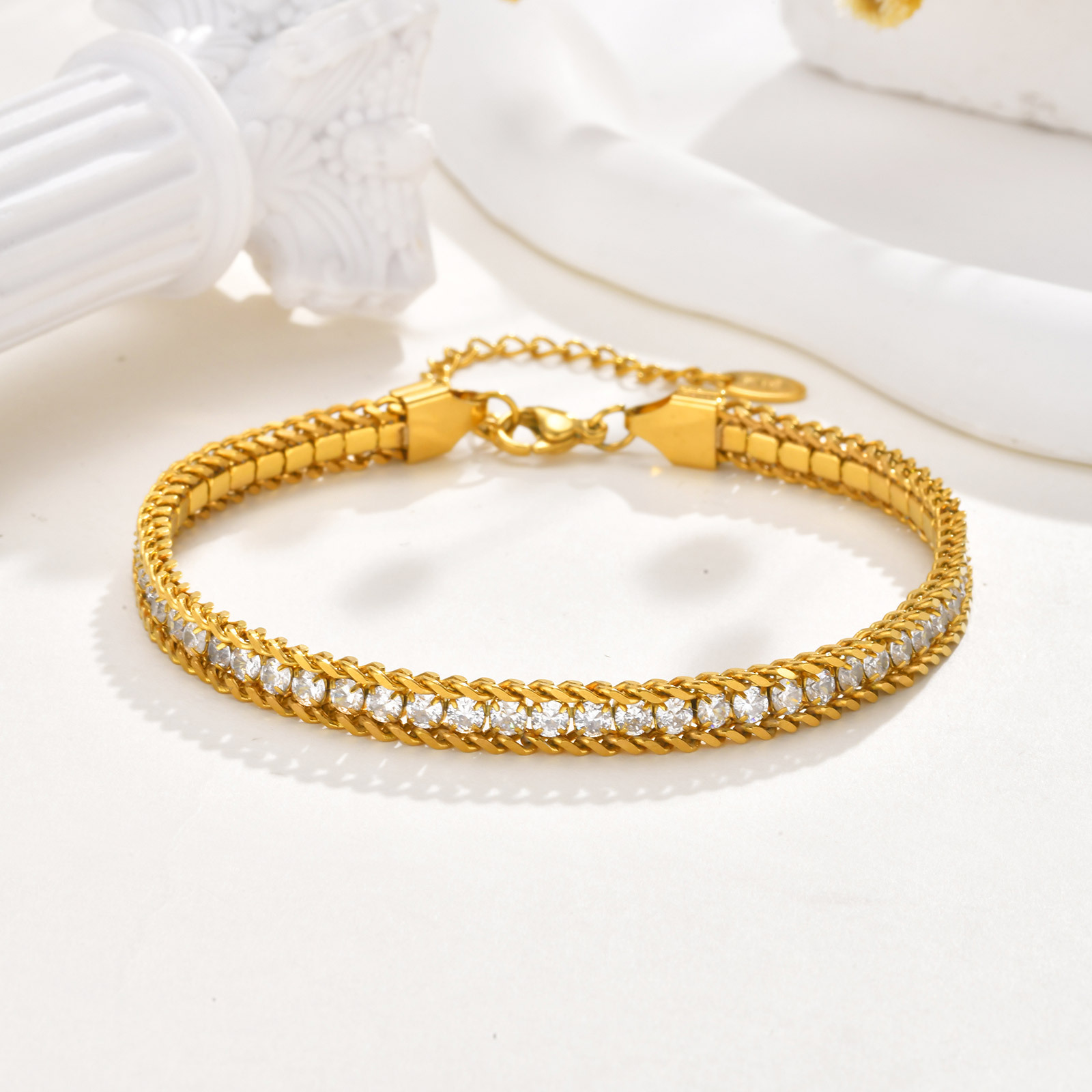 Vnox  Stainless Steel White Zi – Jc Jewelry & Watches Photos recenzja i cena