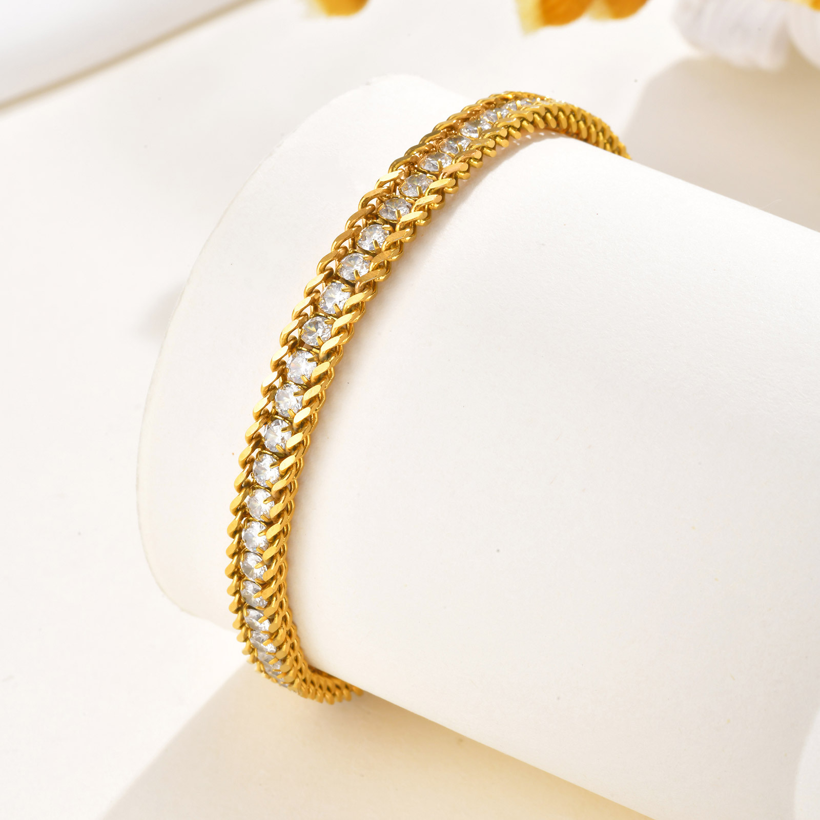 Vnox  Stainless Steel White Zi – Jc Jewelry & Watches Photos recenzja i cena