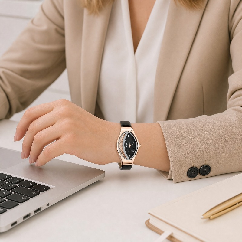 Unique Oval Women's Watches Lu – Unique Jewelry Watches recenzja i cena