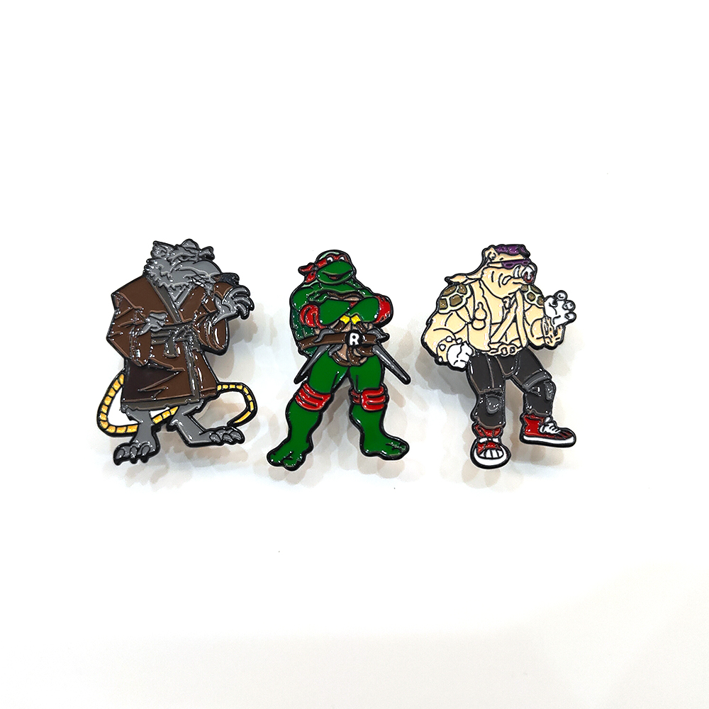 3pcs Vintage Ninja Turtles Pin – Vintage Brooch Pin recenzja i cena