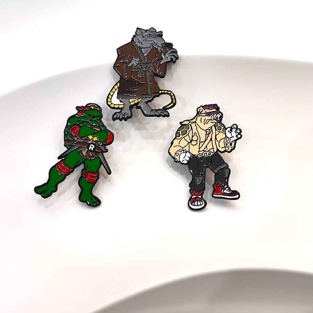 3pcs Vintage Ninja Turtles Pin – Vintage Brooch Pin recenzja i cena