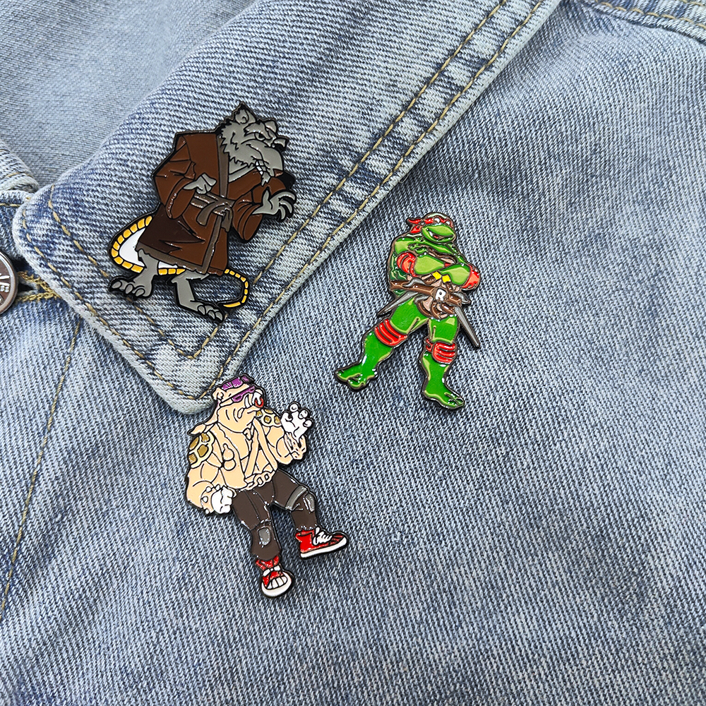 3pcs Vintage Ninja Turtles Pin – Vintage Brooch Pin recenzja i cena