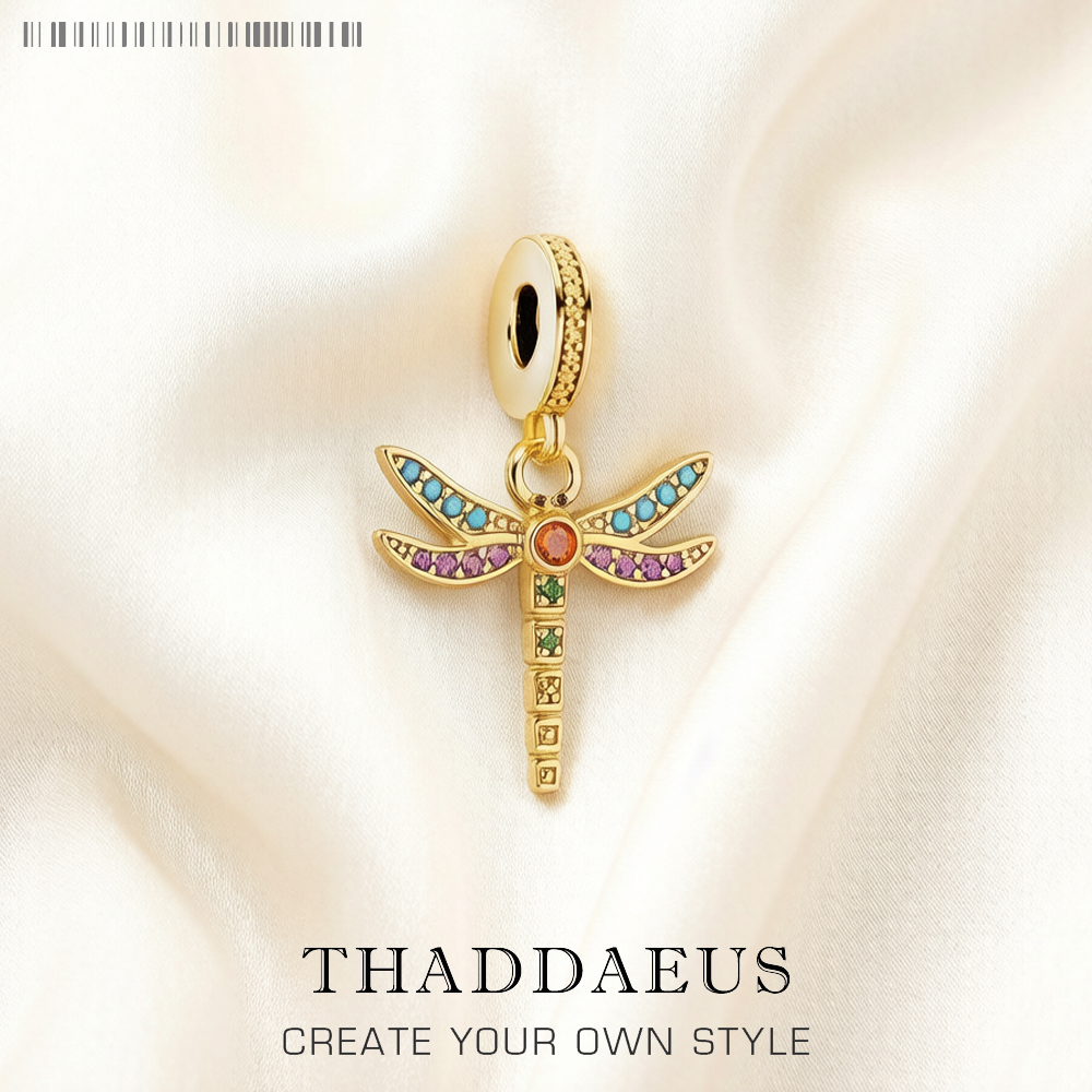 Dragonfly Charm Pendant Autumn – Paradise Jewelry & Watches Llc Photos recenzja i cena