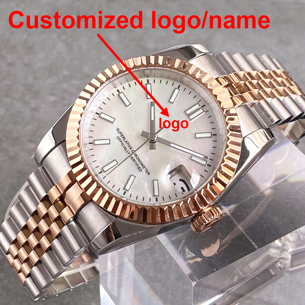 Customized Two Tone Rose Gold  – Jewelry Style Watches recenzja i cena