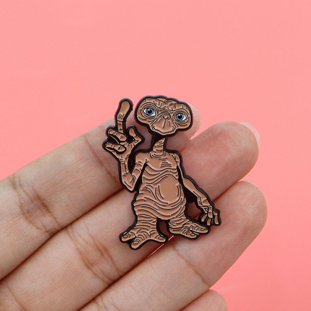 Vintage Funny Alien Enamel Car – Vintage Brooch Pin recenzja i cena