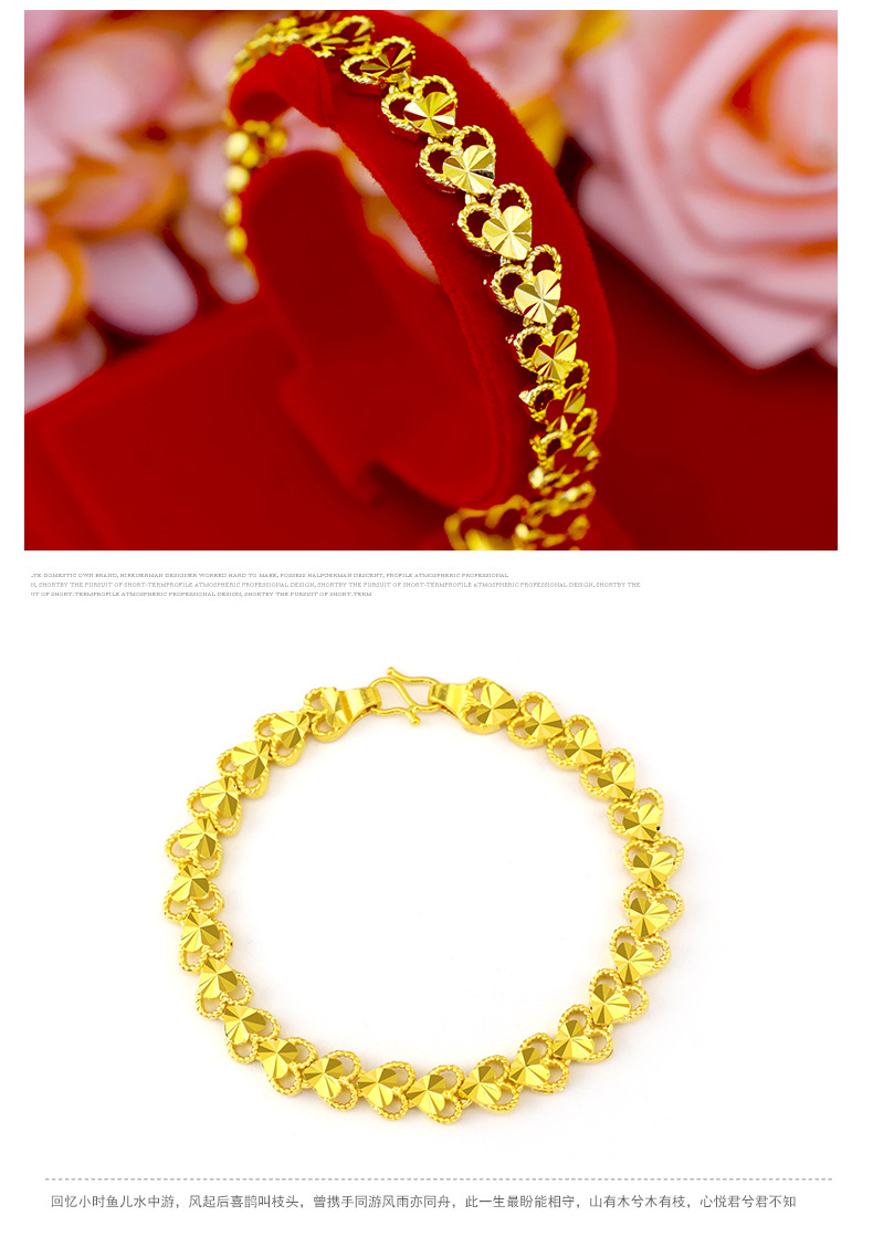 Fashion 18K Gold Bracelet for  – Fine Jewelry Watches Women recenzja i cena