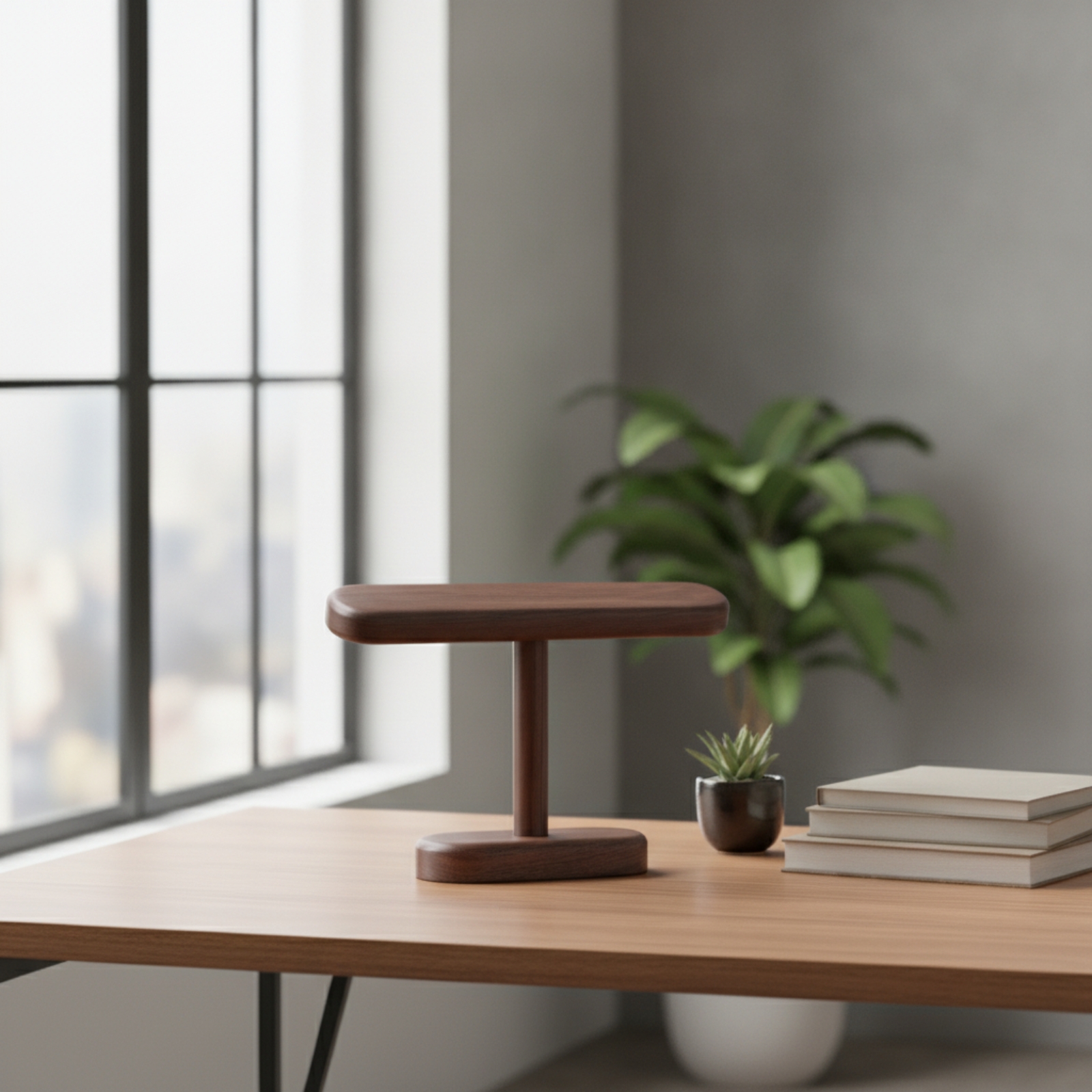 Watch Display Stand Sleek Wood – Watches Jewelry Holder recenzja i cena